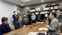 홍준표 대구시장-송갑석 의원, TK신공항 특별법·광주 군공항 이전 “연내 함께 통과” 협력 약속